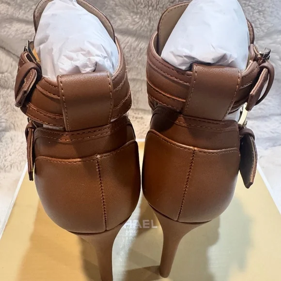 Michael Kors Open Toe Ankle Boot - Picture 4 of 7